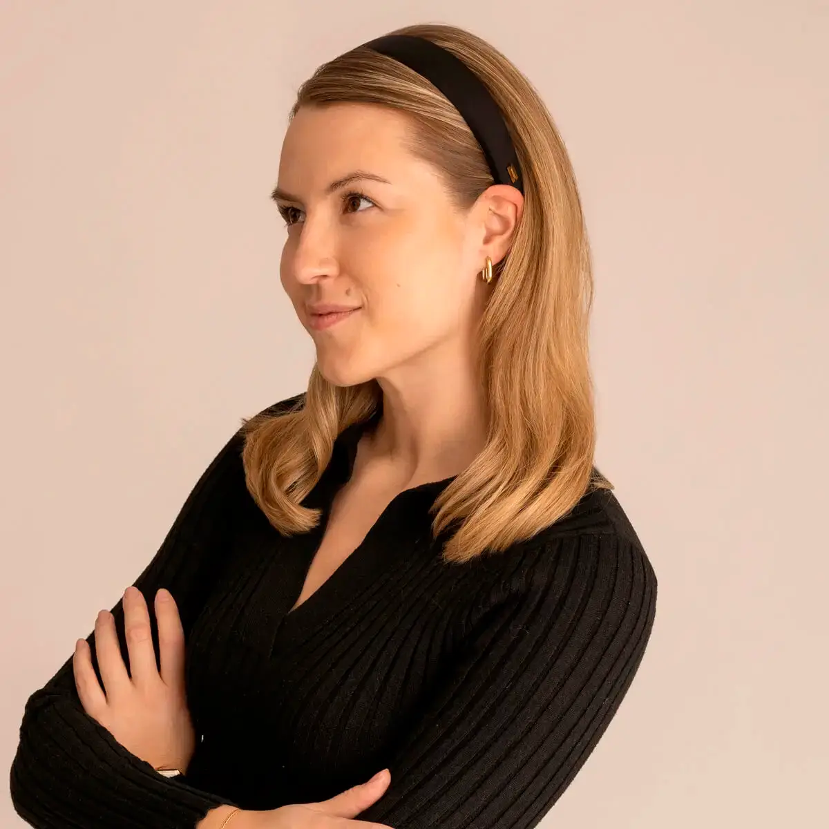 Haarreif Schwarz – Bild 3