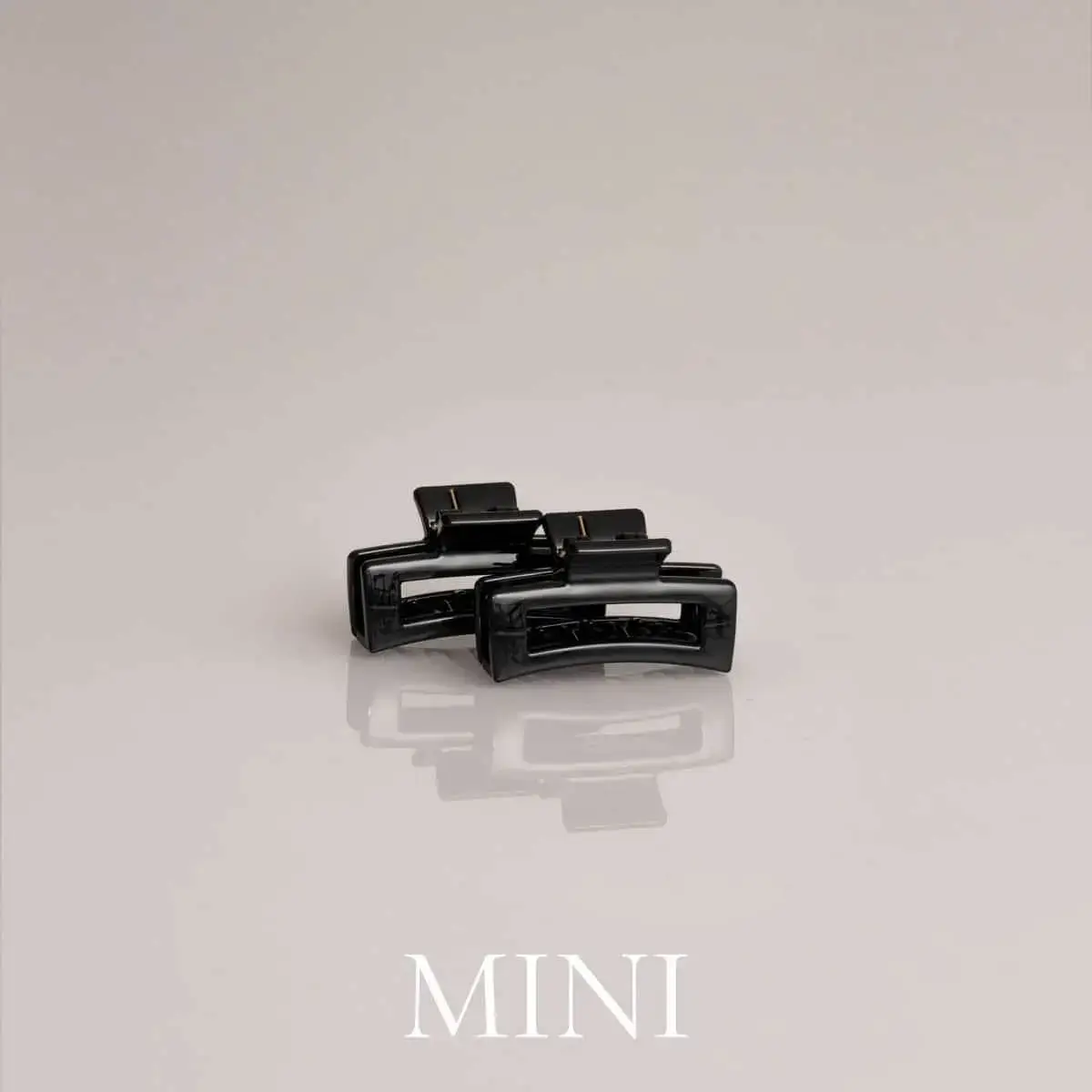Schwarz Glänzend Mini 2 pack