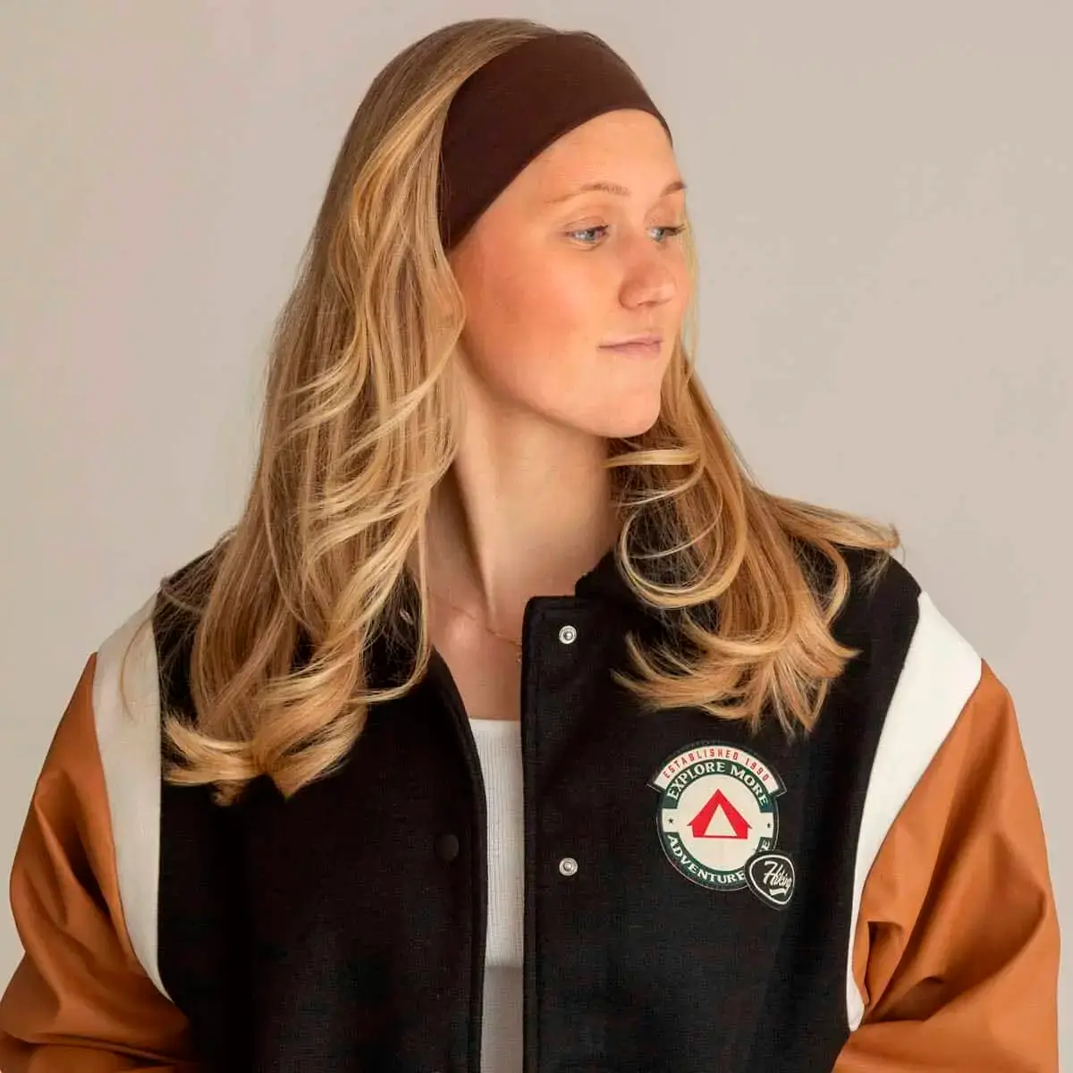 Haarband Schokoladenbraun